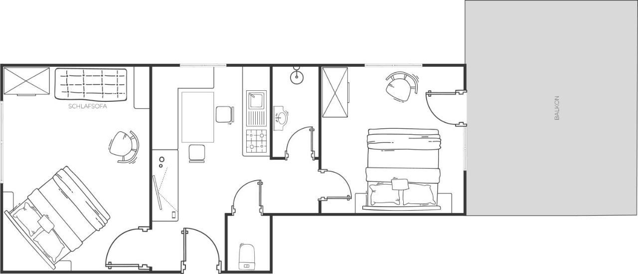 Appartement Rosengarten Längenfeld Quarto foto